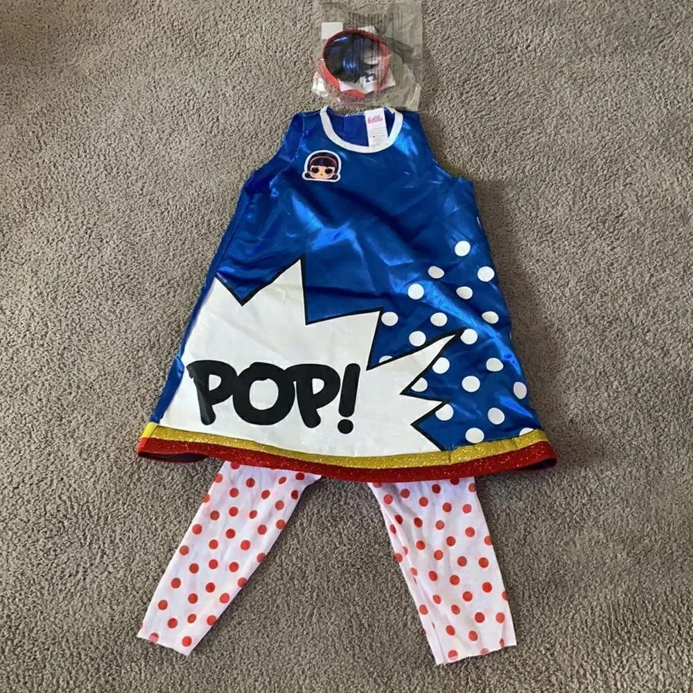 Kids LOL Surprise Costume Size M (7-8) NWOT